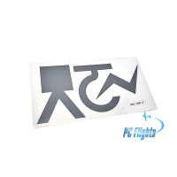 A-10C "Thunderbolt" Aircraft Body Placards - Home Cockpit Shell Marking