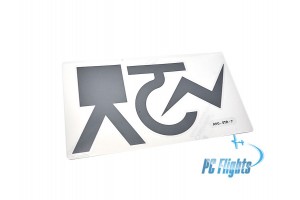 A-10C "Thunderbolt" Aircraft Body Placards - Home Cockpit Shell Marking