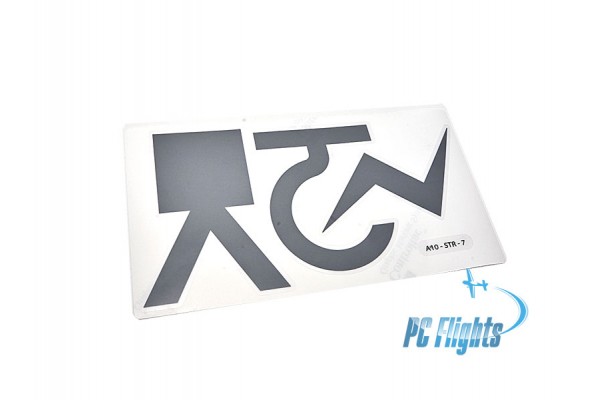A-10C "Thunderbolt" Aircraft Body Placards - Home Cockpit Shell Marking