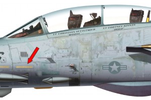 F-14 "Tomcat" Formation Light Imitation Placard - Home Cockpit Shell Decal F-14 "Tomcat" Formation Light Imitation Placard - Home Cockpit Shell Decal