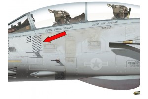 F-14 "Tomcat" Mission Marking Decals - Home Cockpit Shell Symbols