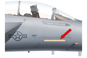 F-15C/E "Eagle" Formation Light Imitation Placard - Home Cockpit Shell Decal F-15C/E "Eagle" Formation Light Imitation Placard - Home Cockpit Shell Decal