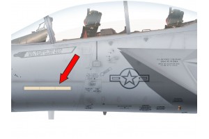 F-15C/E "Eagle" Formation Light Imitation Placard - Home Cockpit Shell Decal F-15C/E "Eagle" Formation Light Imitation Placard - Home Cockpit Shell Decal