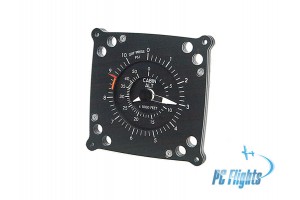 Boeing 737NG FWD Overhead Cabin Alt Diff Pressure Gauge