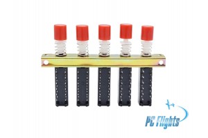 Interlock Push Button Switch Piano Type 12 Pin 5 Raw Keyboard Switch