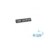 Boeing 737 YAW Damper Nameplate/Sticker