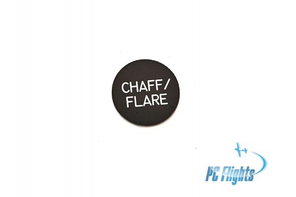 F16C "Viper" CHAFF / FLARE Nameplate/Sticker