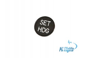 A-10C / F-18C / F-16C / UH-1H SET HDG Gauge Knob Nameplate Sticker