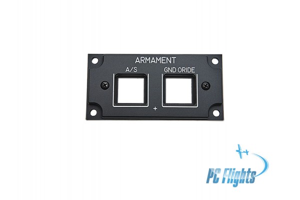 AH-64D Apache Armament Panel Cockpit Part