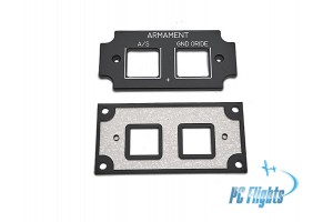 AH-64D Apache Armament Panel Cockpit Part