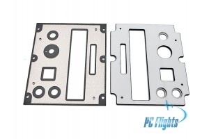 AH 64 "Apache" Pilot Power Lever Quadrant Panel Cockpit Part