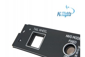 AH-64 Apache Tail Wheel Lock - NVS Mode Panel Cockpit Part