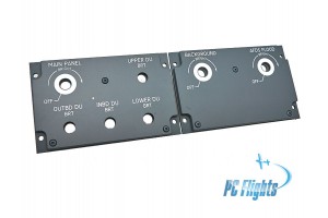 BOEING 737NG Captain Display Brightness Control Panels Flight Sim Part