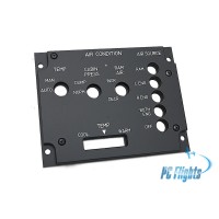 F-14 "Tomcat" Air Conditioning Control Panel - Home Cockpit Module