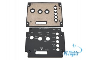 F-14 "Tomcat" Air Conditioning Control Panel - Home Cockpit Module