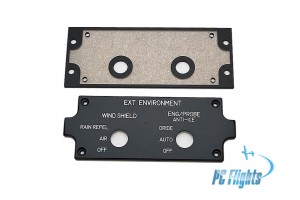 F 14 "Tomcat" External Environmental Control Panel - Flight Sim Module