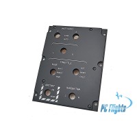 F-14 "Tomcat" Inlet Ramps Throttle Control Panel - Home Cockpit Part