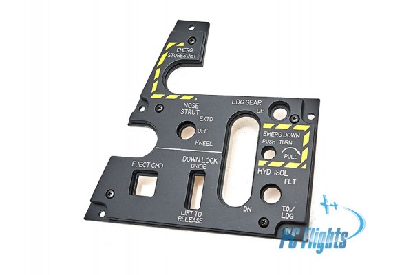 F-14 "Tomcat" Landing Gear Control Panel - Home Cockpit Module