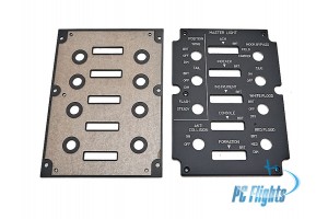 F 14 "Tomcat" Master Light Control Panel - Flight Sim Parts