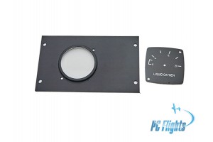 F-14 "Tomcat" Oxygen Gauge Pane - Home Cockpit Part