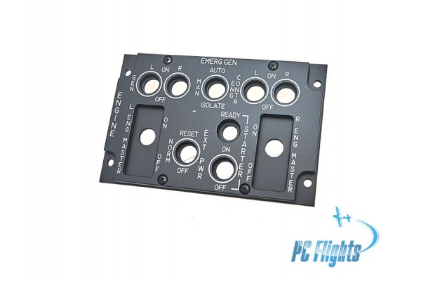 F 15E Eagle Engine Control Home Cockpit Panel