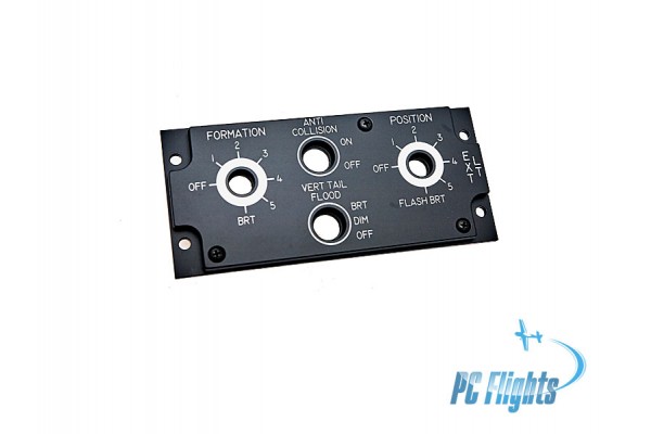 F15E "Eagle" Exterior Lights Control Panel Home Cockpit Module