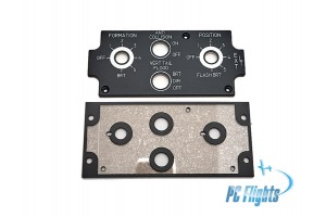 F15E "Eagle" Exterior Lights Control Panel Home Cockpit Module