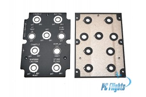 F15E "Eagle" Interior Lights Control Home Cockpit Panel