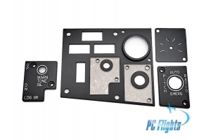 F 15E "Eagle" Pitch Ratio Select Switch and Indicator Panel Home Cockpit Part