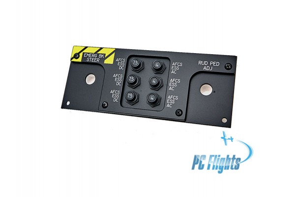 F15E "Eagle" Rudder Pedal Adjust Emergency Brake panel