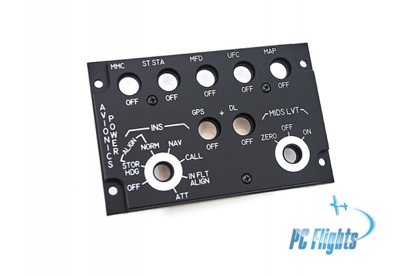 F-16 "Viper" Avionics Power Cockpit Panel