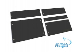 F-16 "Viper" Patch Panels Right Side - Cockpit Part