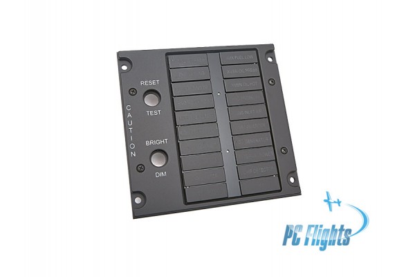 UH-1 "Huey" / "Iroquois" Caution Lights Home Cockpit Module / Panel