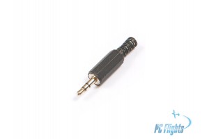 3.5 mm Stereo Plug - Black