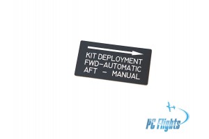 A-10C "Thunderbolt" Kit Deployment Nameplate/Sticker