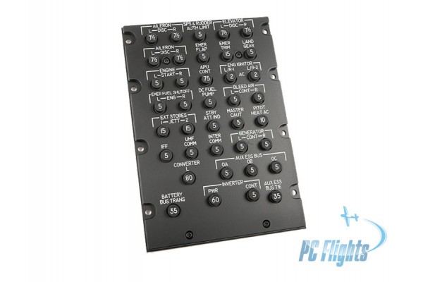 A-10C "Thunderbolt" / "Warthog" Circuit Breaker Panel