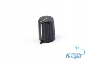 A-10A/C "Thunderbolt" Flight Sim Knob Type 12 Black w/arrow