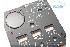 Boeing 737NG FWD Overhead Temperature Control Panel