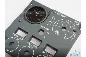 Boeing 737NG FWD Overhead Temperature Control Panel