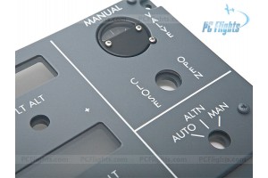 Boeing737 FWD Overhead Digital Pressurization Control Home Cockpit Panel