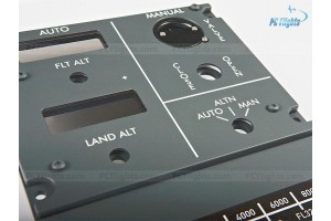 Boeing737 FWD Overhead Digital Pressurization Control Home Cockpit Panel