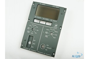 B737 FWD Overhead Electrical Display & Control Cockpit Panel