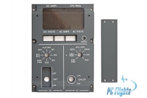 B737 FWD Overhead Electrical Display & Control Cockpit Panel