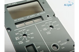 B737 FWD Overhead Electrical Display & Control Cockpit Panel