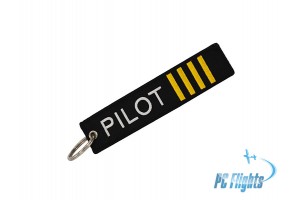 Captain "Pilot" Embroidery Tag