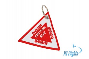 "Danger Ejection Seat" Embroidery Tag