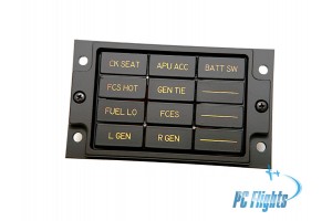 F/A18C "Hornet" Caution Lights Module Home Cockpit Parts