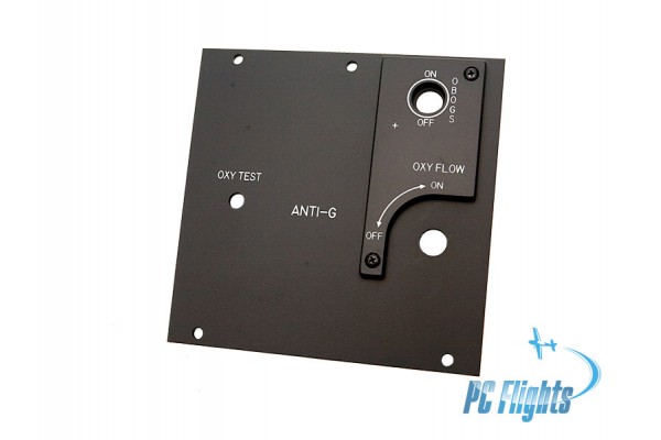 F/A18 "Hornet" Cockpit Oxygen System Panel