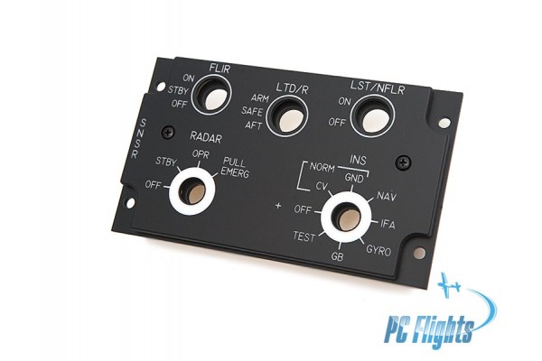 F 18C "Hornet" Sensors Cockpit Panel - Flight Sim Parts