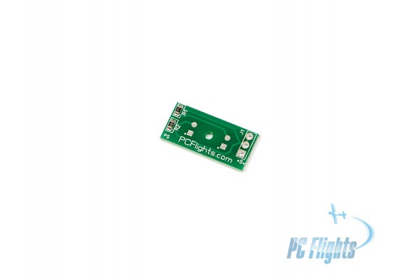 PCB for Indicator with Installed Resistors - 3.5V LEDs